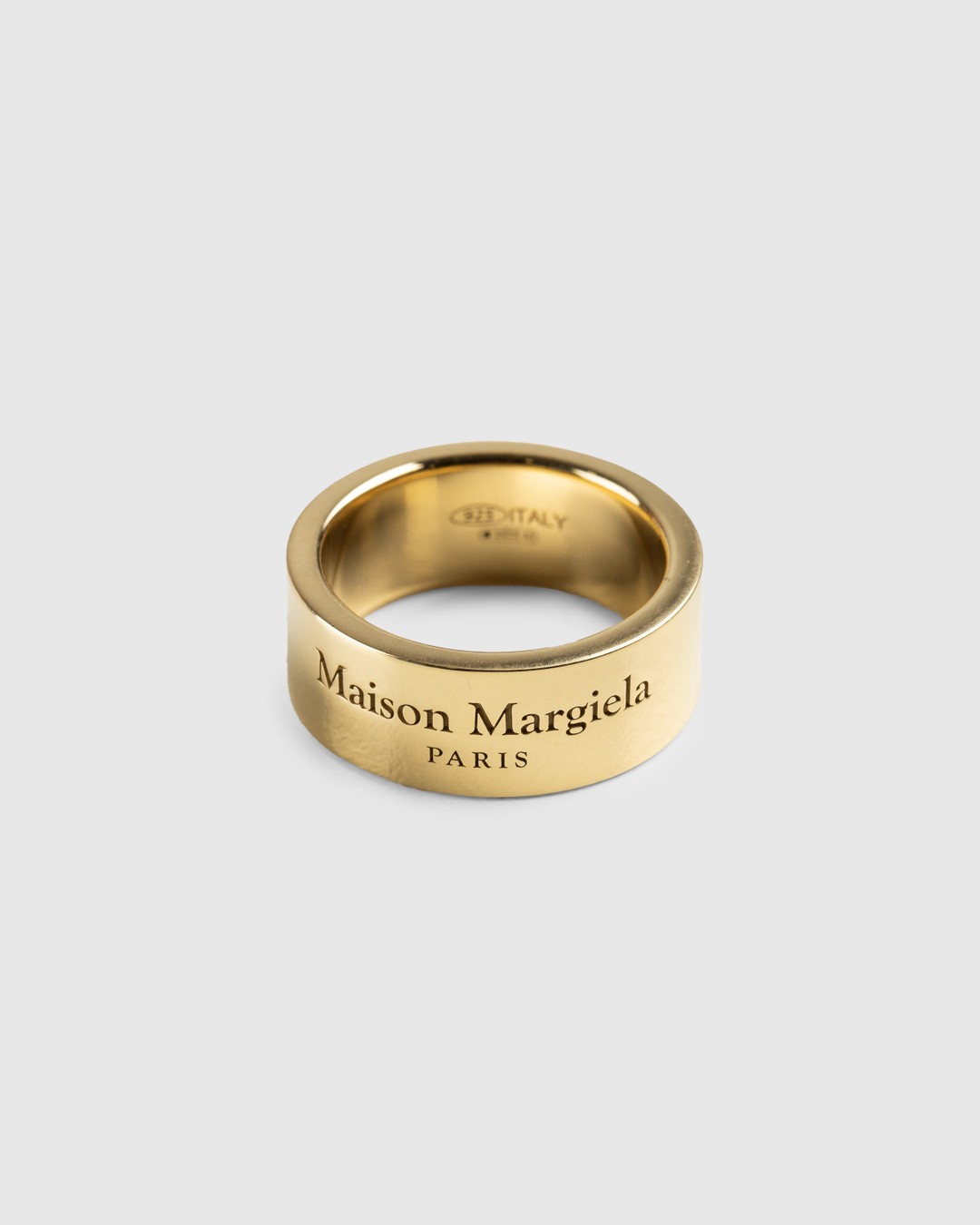 Maison Margiela – Logo-Engraved Ring Gold | Highsnobiety Shop